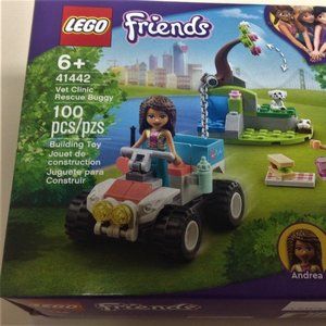 Lego Friends Vet Clinic Rescue Buggy
